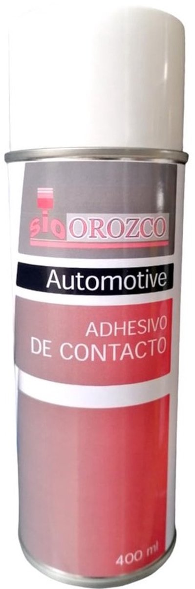 Contactlijm in spuitbus - Universele lijmspray - Voor het lijmen van meerdere materialen - Bestand tegen hoge temperaturen - 400 ml - Transparant