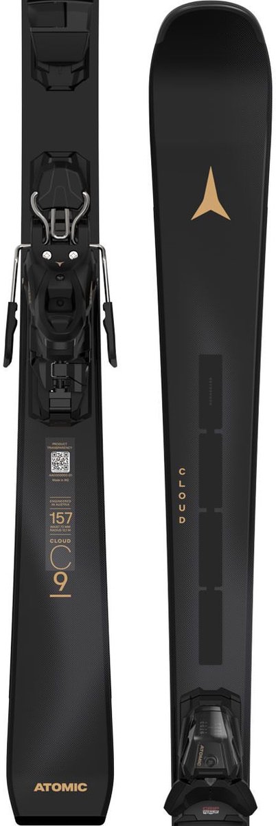 ATOMIC E cloud c9 rvsk light lt Ski heren Zwart