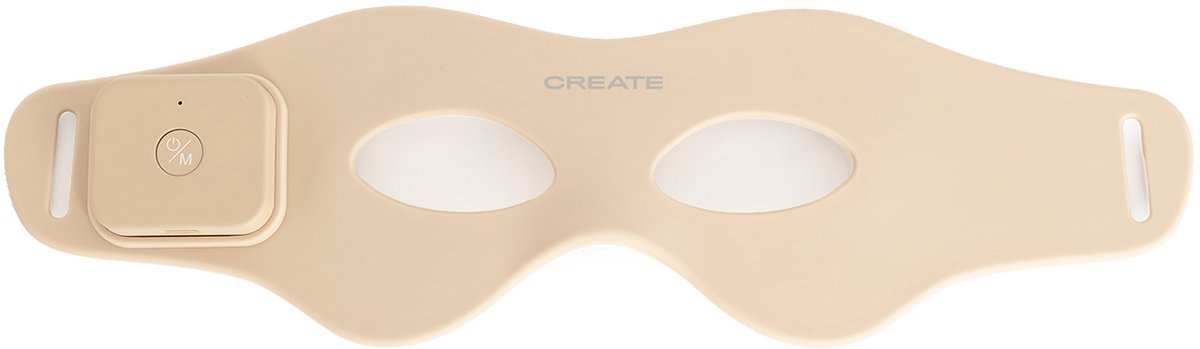 CREATE - LED-oogmasker voor huidverzorging 4-in-1 LED-oogmasker - Zand - SKINCARE LED EYE MASK