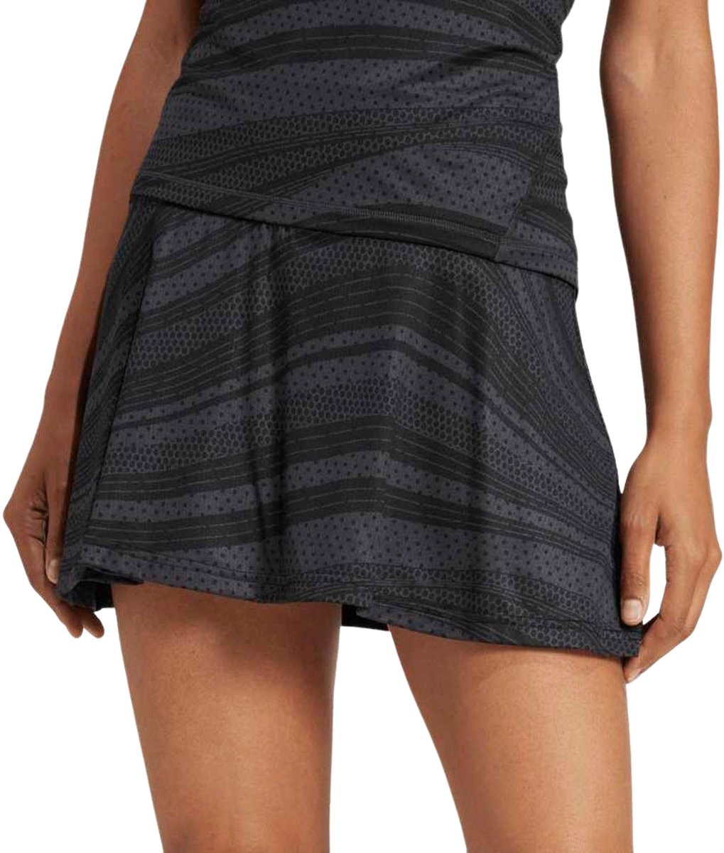 Adidas Club Graphic Rokje Dames Zwart
