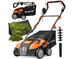 Elektrische 2-in-1 Verticuteerder en Ontmosser – 1800W – 40 cm – 55 L Opvangzak – CHESTER