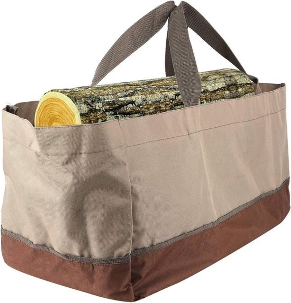 Brandhouttas - Houtopslag - Voor het vullen van de open haard - Waterdicht - Oxfordmateriaal - 30 x 28 x 61 cm