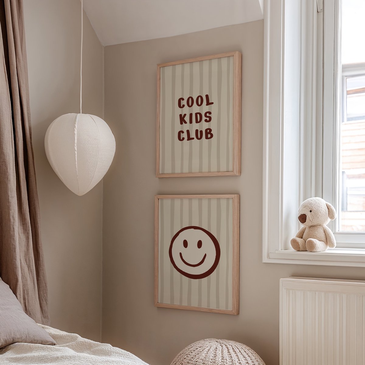 2x Poster kinderkamer meisje / jongen - A3 (29,7 x 42 cm) - Kinderposter - Kinderposters - Wanddecoratie kinderkamer - Muurdecoratie - Poster babykamer - Posters zonder lijst - babykamer decoratie - baby kamer decoratie