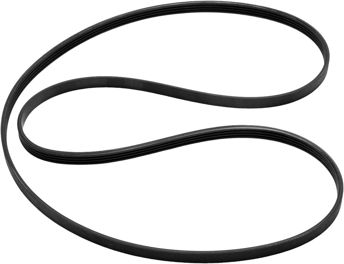 4 Ribben Wasmachineriem V-riem 9 mm Breedte 1238 mm Omtrek Vervanging voor Hanseatic Whirlpool Bauknecht en Meer