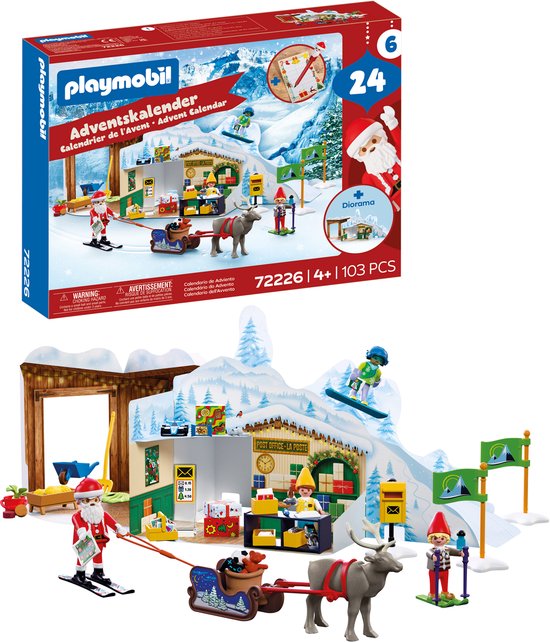 Playmobil 72226 adventskalender met noordpoolthema