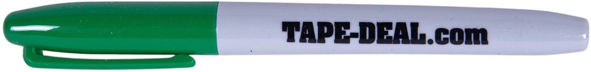 Tape-Deal Permanent Marker Groen