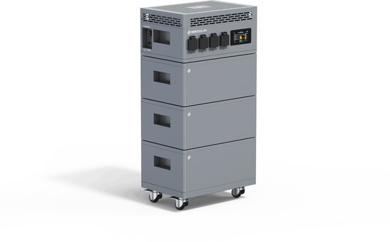 HEKO Solar Saga Thuisbatterij 8,3 kWh - Plug-in Batterij voor Zonnepanelen - Thuisaccu - Energieopslag - Noodstroom - Off-Grid - Plug & Play
