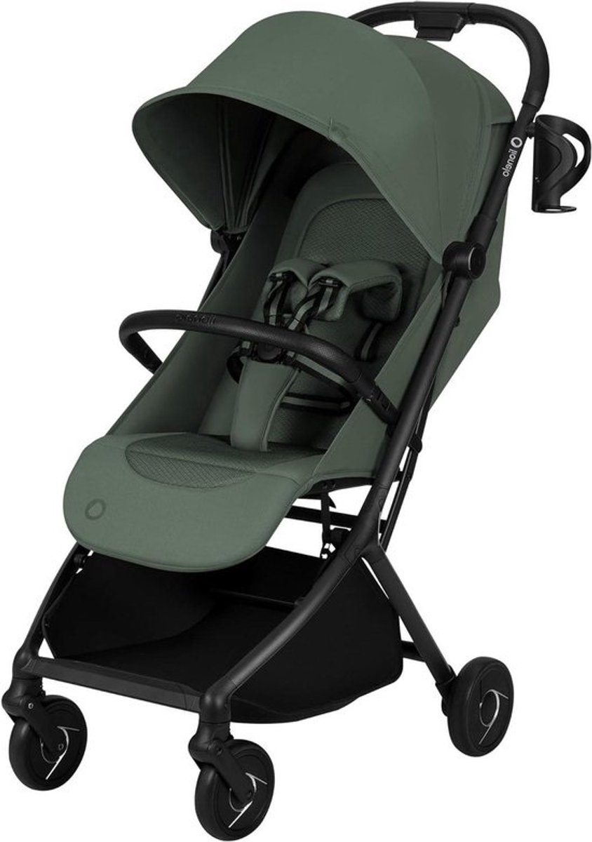 Reisbuggy - Lichtgewicht kinderwagen - Voor onderweg - Eenhandig inklapbaar - 59 kg - Groen