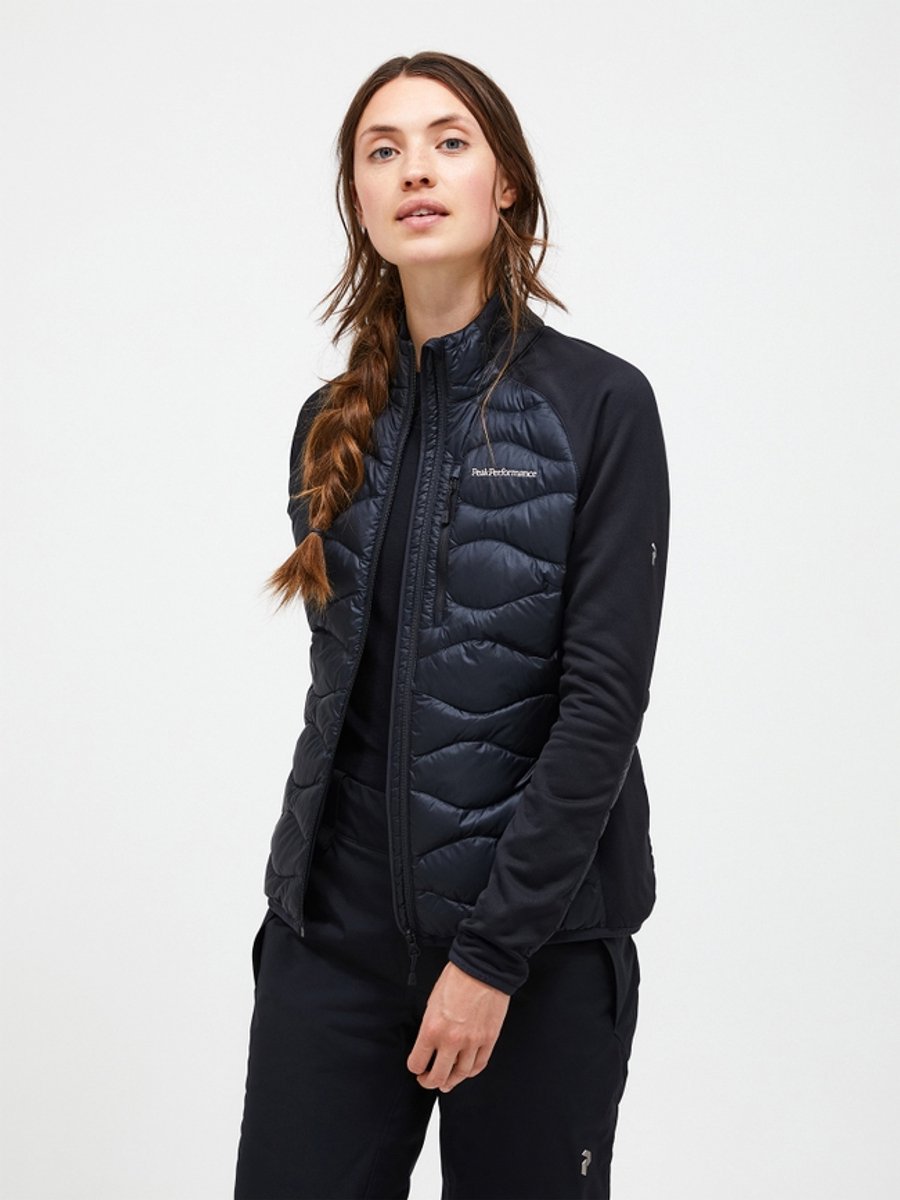 Peak Performance Helium Down Hybrid Jas Vertical Zenith/Tech Burgundy Bordeauxrood