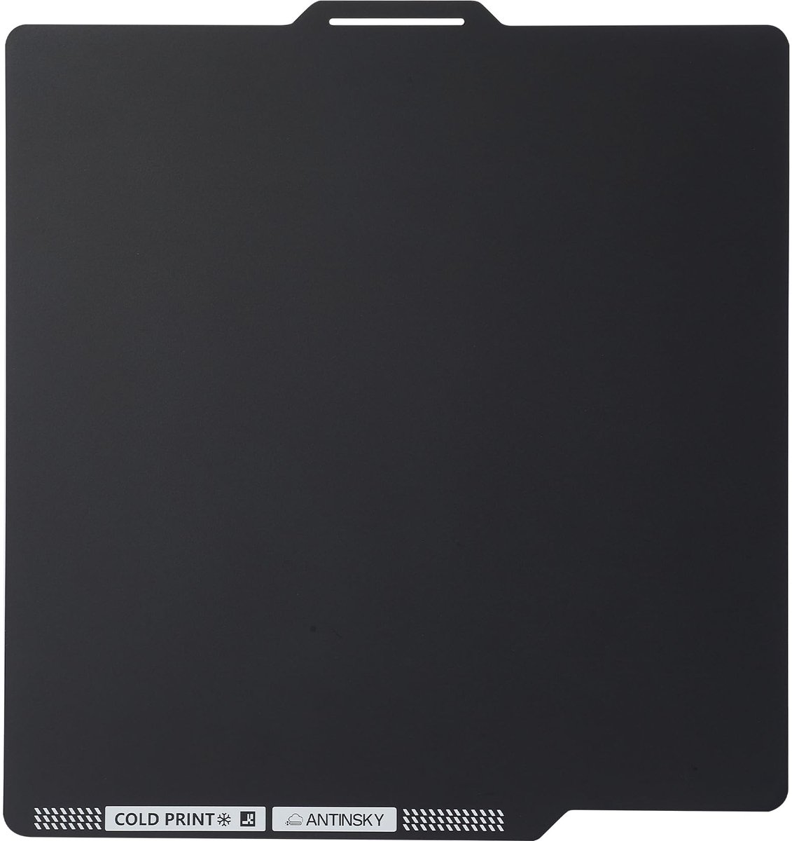 ANTINSKY Cold PEI bouwplaat voor Bambu-Lab 3D-printers X2D P2S P1S P1P X1C X1E A1, dubbelzijdig 257,5 x 257,5 mm - ShopVlot