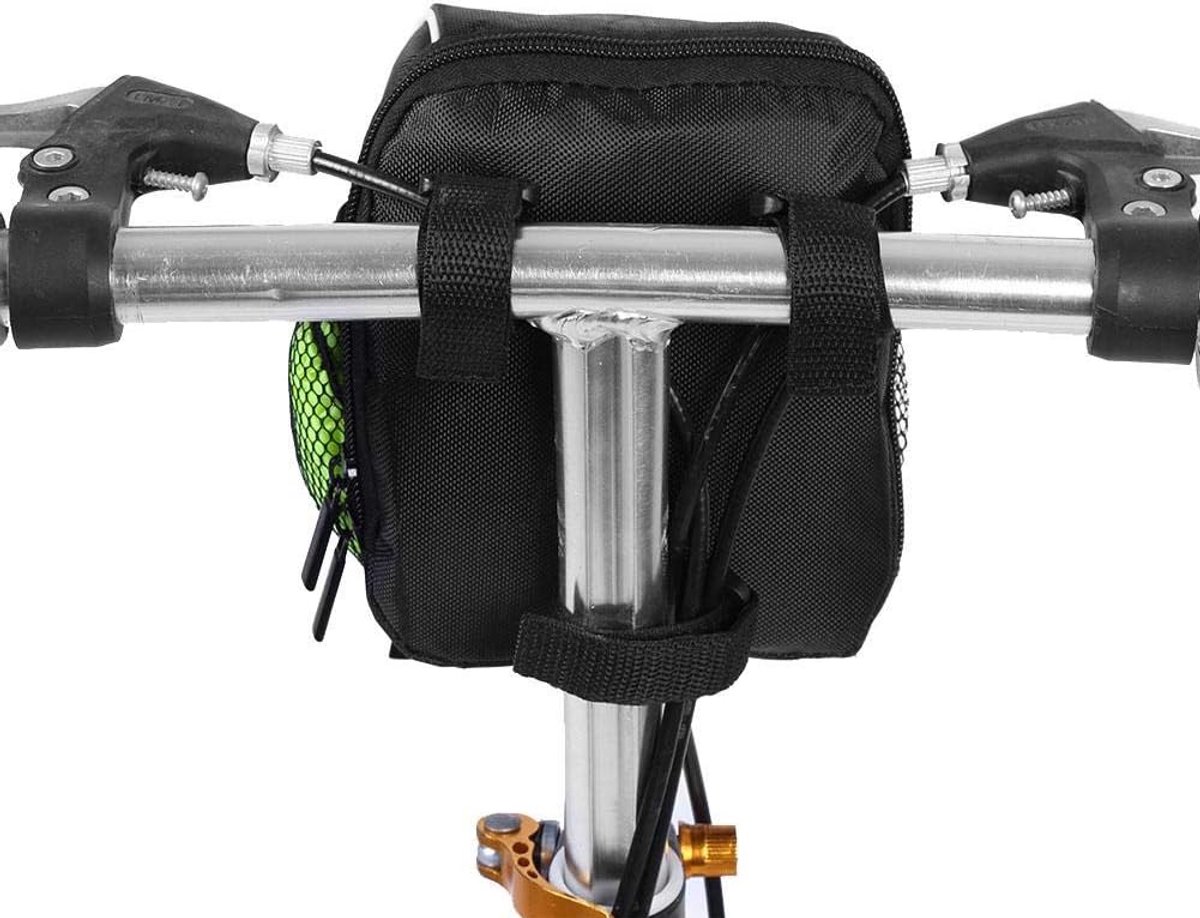 Fiets Fietstassen Stuur Multifunctionele Fietsen Voortas Voorframe Buis Tas Snelsluiting Tas met Regenhoes - ShopVlot