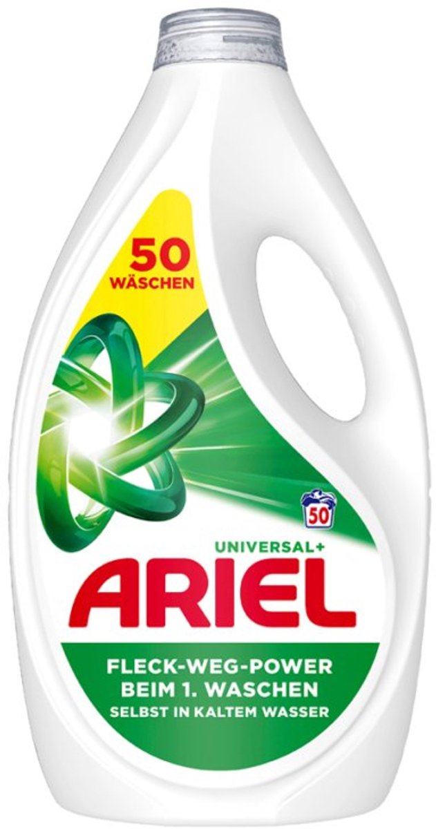 ARIEL vloeibaar wasmiddel Universal+, 2,25 liter, 50 wasbeurten