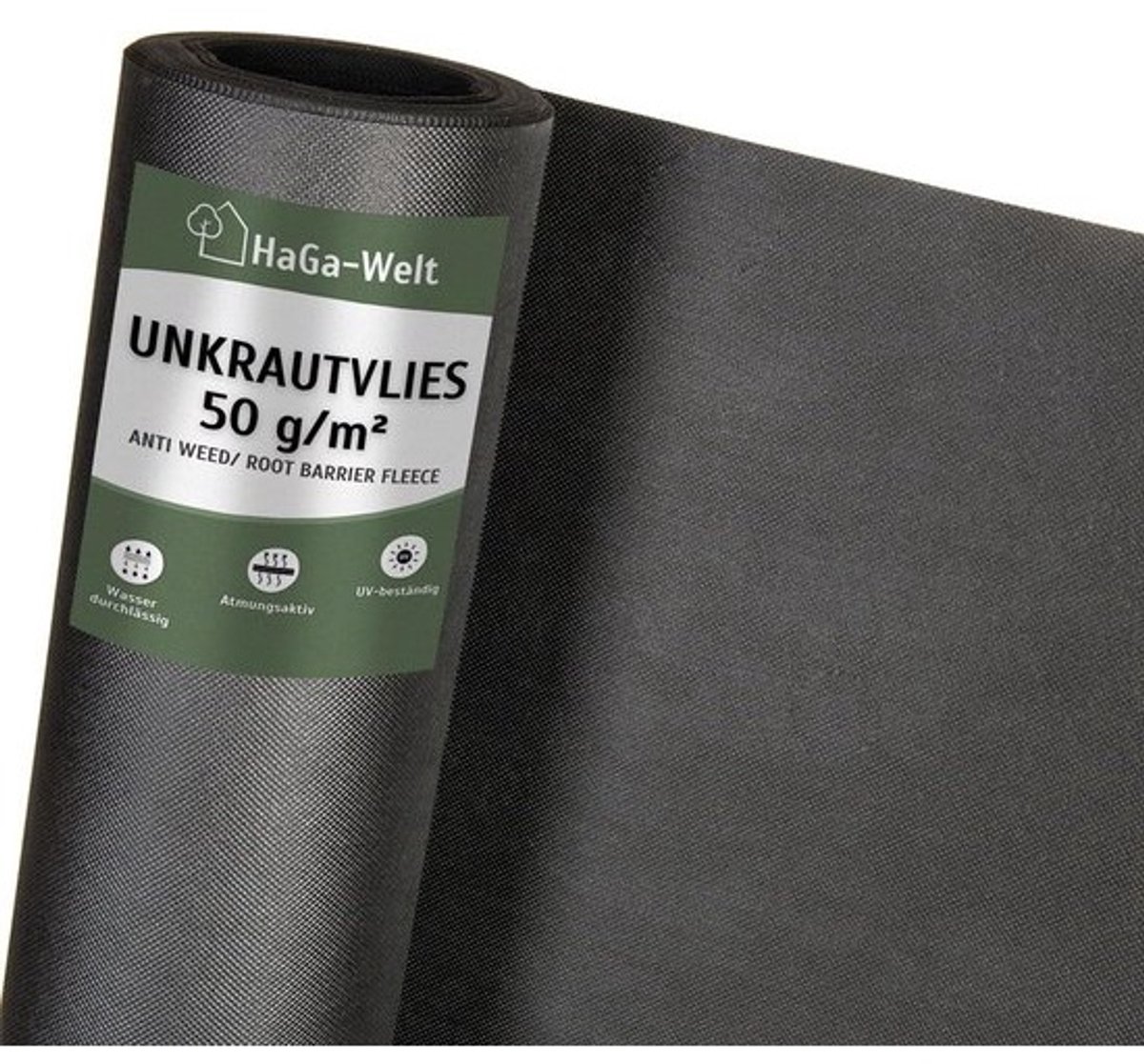 Onkruiddoek - tuinvlies - Worteldoek - bodembedekker - Houdt onkruid vrij - Ademend - waterdoorlatend - 32 meter - breed