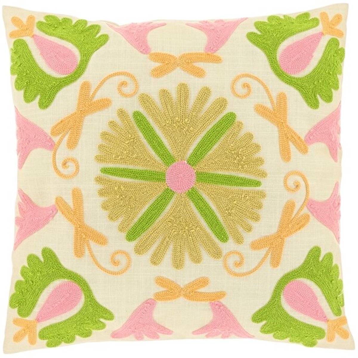 Unique Living Sierkussen Rio - Dessin 3 - 45x45cm Multikleur