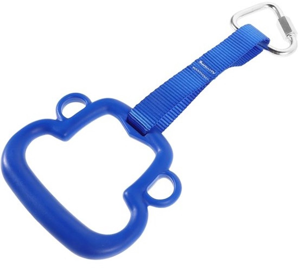Kinderophangring - Gymnastiek - Trainingsringen voor kinderen - Voor buiten klimmen - Apendesign - 34 cm lang - Blauw