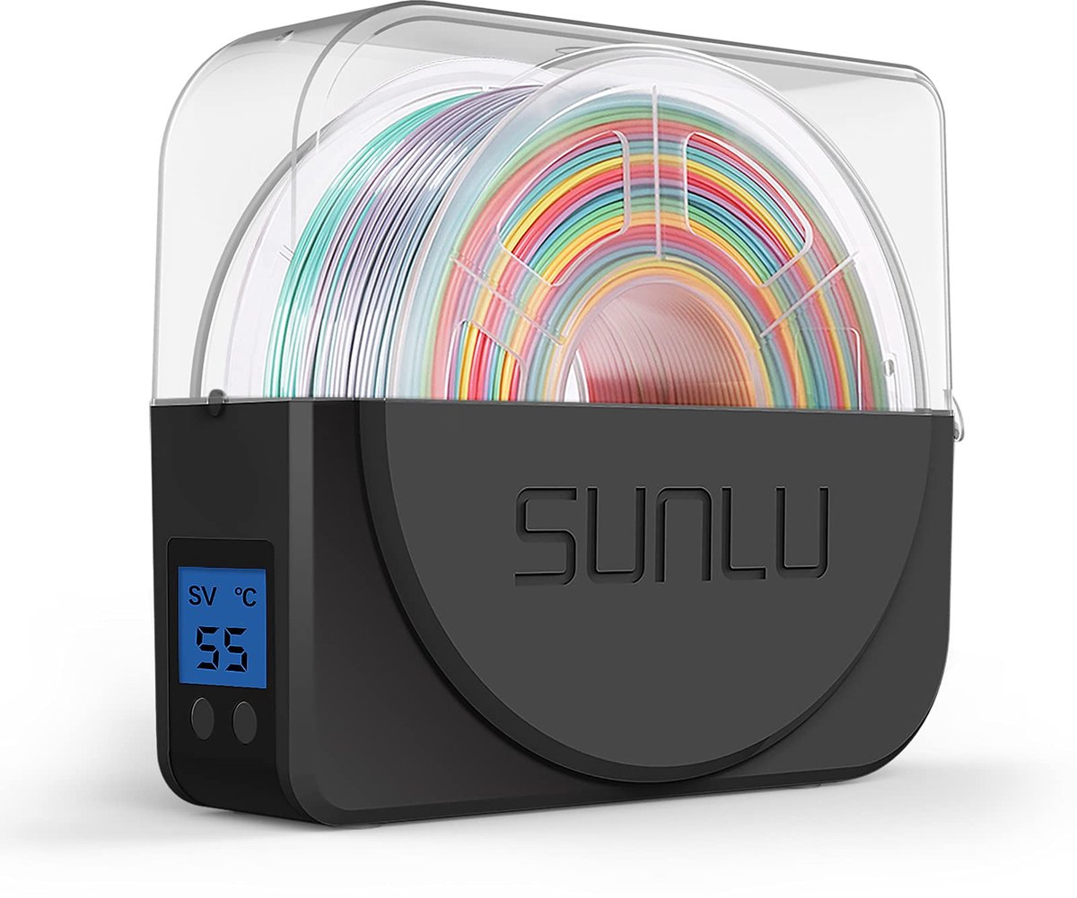 SUNLU 3D Printer Filament Drogerdoos Opgewaardeerd, Houdt Filament Droog Tijdens de 3D-print, Efficiënte afvoer van - ShopVlot