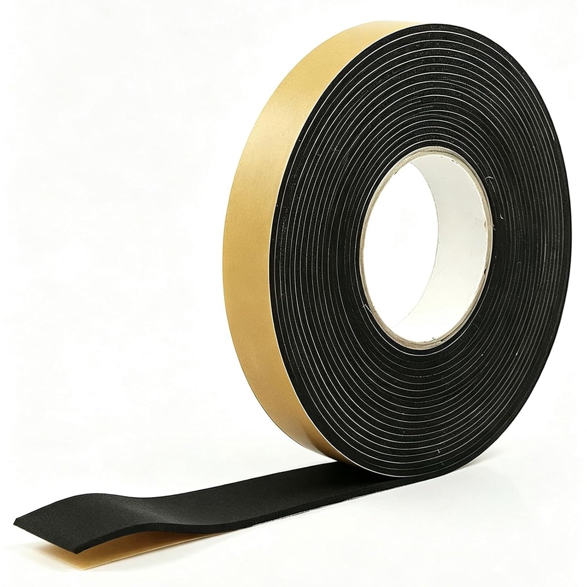 Zelfklevende Afdichtingsband 20 mm x 10 m, Schuimrubber Tape 3 mm Dik, Eenzijdige Schuimstrip voor Deur, Raam, Auto - ShopVlot