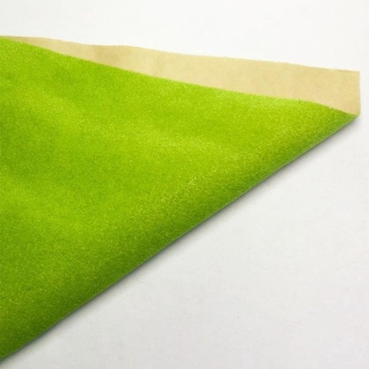 Kunstgrastapijt - Model grasmat - Voor doe-het-zelflandschap - Realistische grasmat - 25 x 25 cm - Lichtgroen