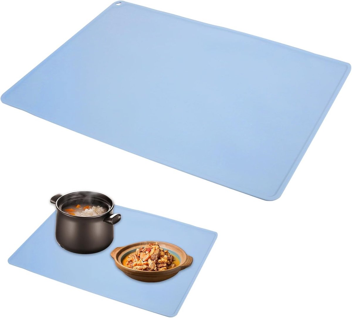 Multifunctionele Verfmat voor Kinderen, 60 x 40 cm, Siliconen, Herbruikbaar, Antiaanbaklaag, Creatieve Activiteiten en Knutselen