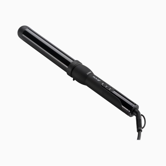 Max Pro Twist 32mm Krultang - Voor Kort en Lang Haar - Curling wand - Zonder Klem - Curler - Beach Waves - Golvend Haar - Met Handschoen - Krultangen