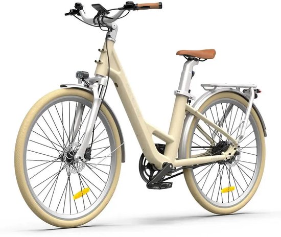 ADO Air 28 Pro - Elektrische Fiets - 28 inch - 250W motor - Actieradius tot 100 km - Hydraulische schijfremmen - 346Wh accu - Lage instap - Latte — afbeelding 5
