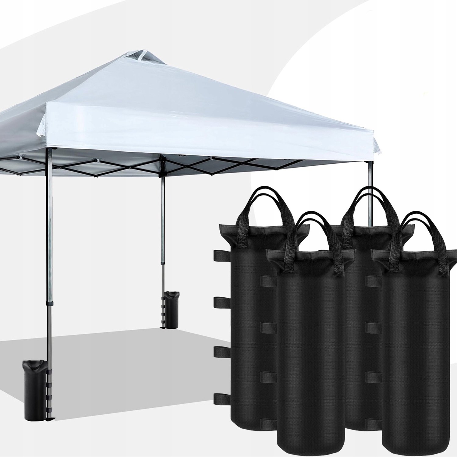 4x Zware Voetkussens voor Partytent - Stabiliteit & Bescherming