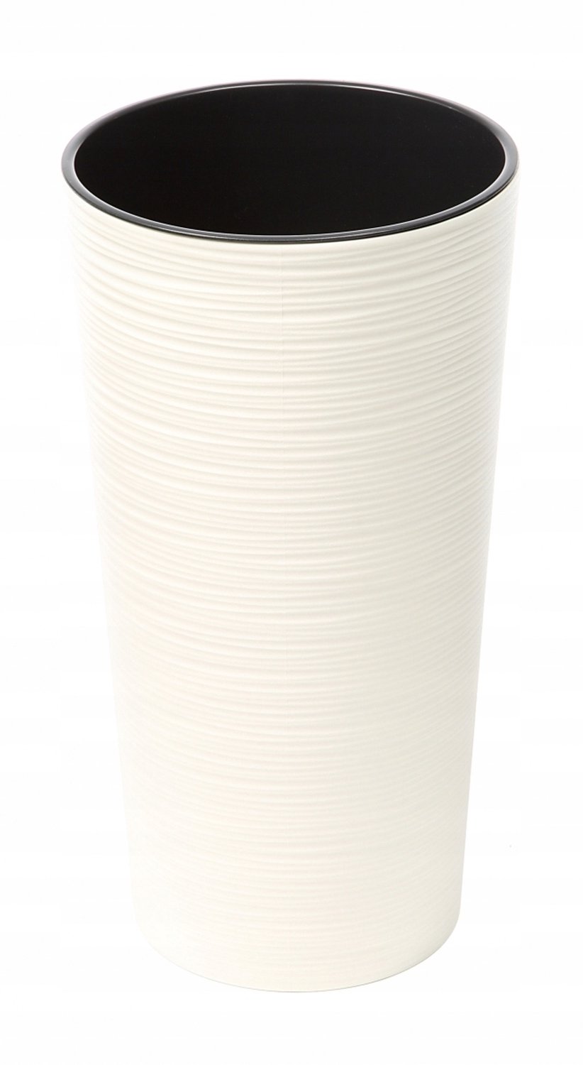 Lamela Lilia Dłuto Pot 57cm Krem - Stijlvolle Decoratie met Inzet