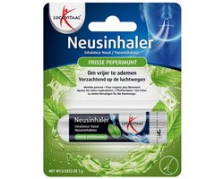 Lucovitaal Neusinhaler Frisse Pepermunt 1g