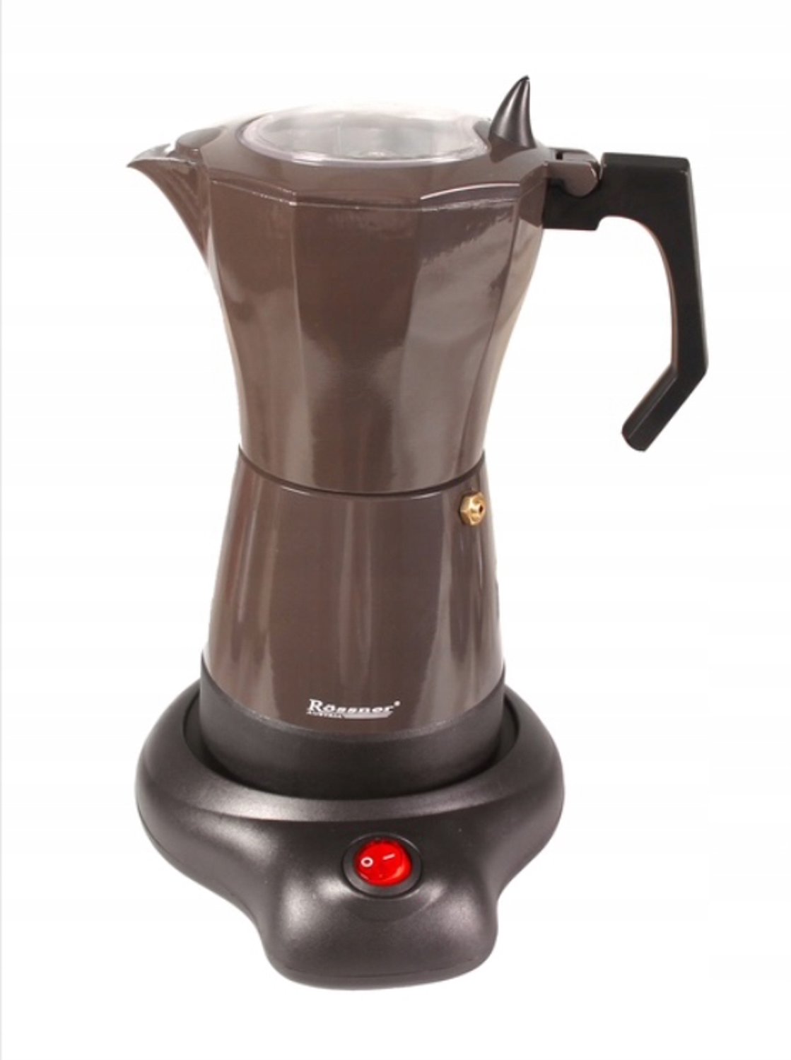 Elektrisch Koffiezetapparaat Rossner Aluminium Bruin 300ml