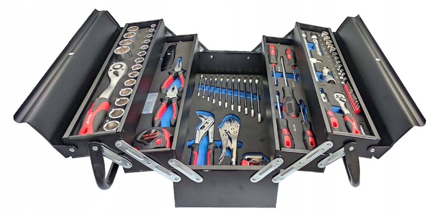 ADLER 88-delige Gereedschapskist Set - Uitschuifbaar