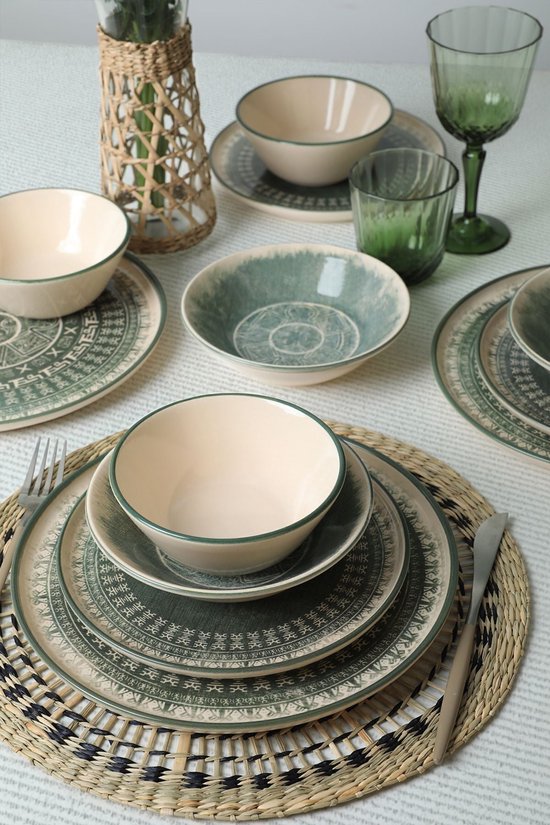 Keramika Serviesset - Maya - 24 delig - 6 persoons - Stoneware — afbeelding 4