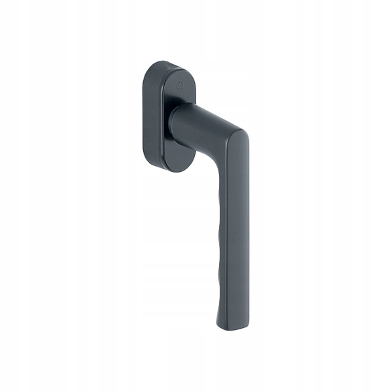 Hoppe Hamburg SecuForte raamklink - Mat Zwart F9714M