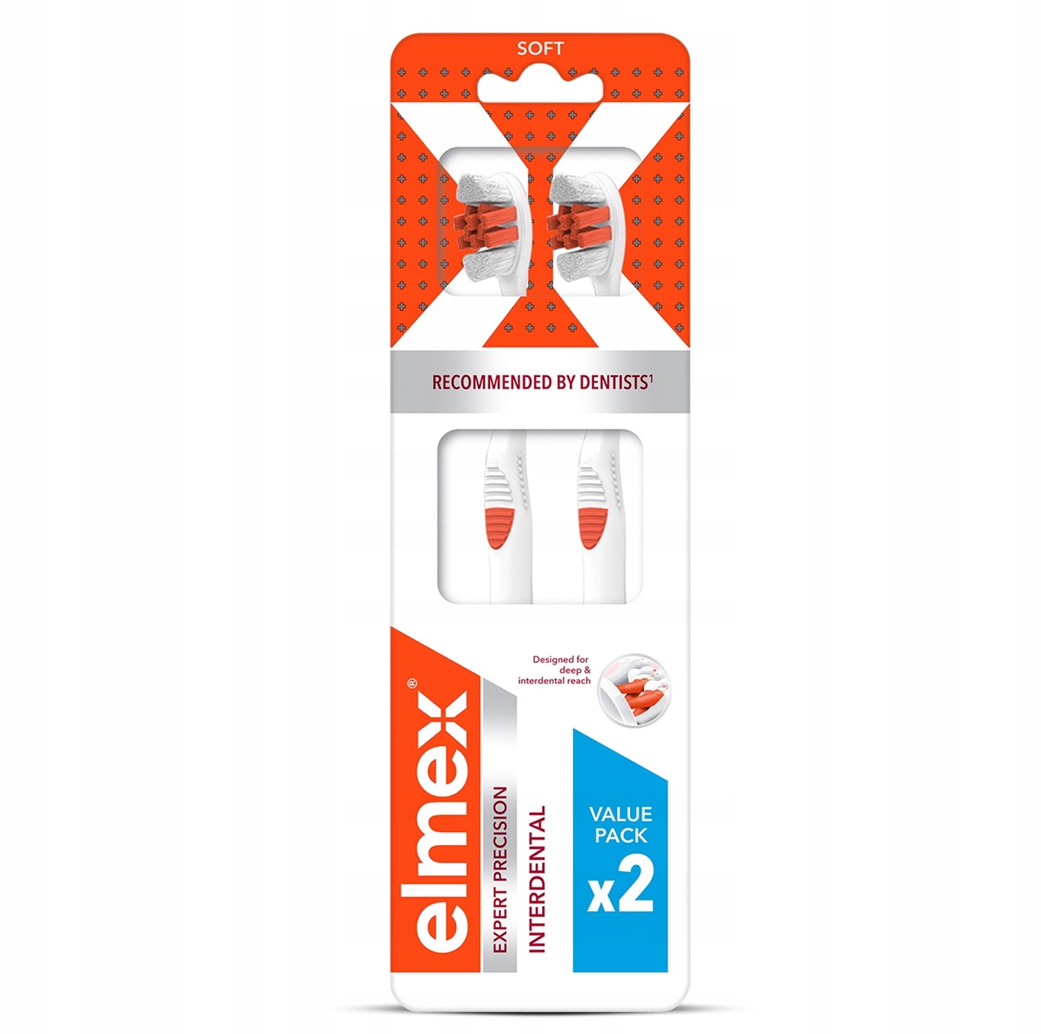 Elmex Interdental Expert Precision Tandenborstel Duo Pack - Zacht