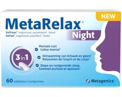 Metagenics MetaRelax Night 60 tabletten
