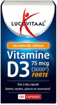 Lucovitaal Vitamine D3 Forte, 120 capsules, 75 mcg.