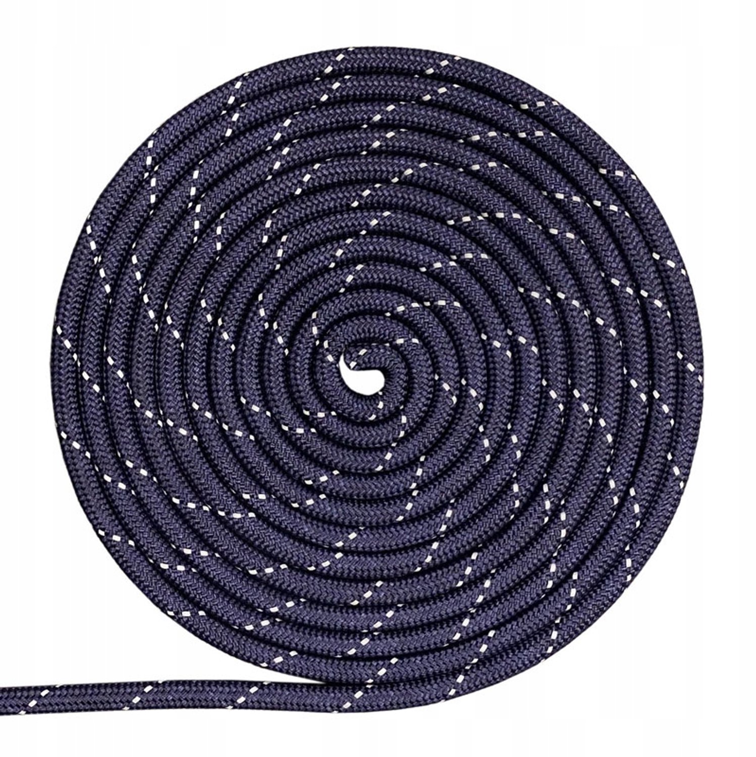 Donkere Blauwe 12mm Stootwillijn met Reflecterende Strip