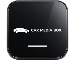Car Media Box - Tesla Edition - Kijk Netflix, YouTube, Videoland in de auto - Draadloos CarPlay / Android Auto USB-C + USB
