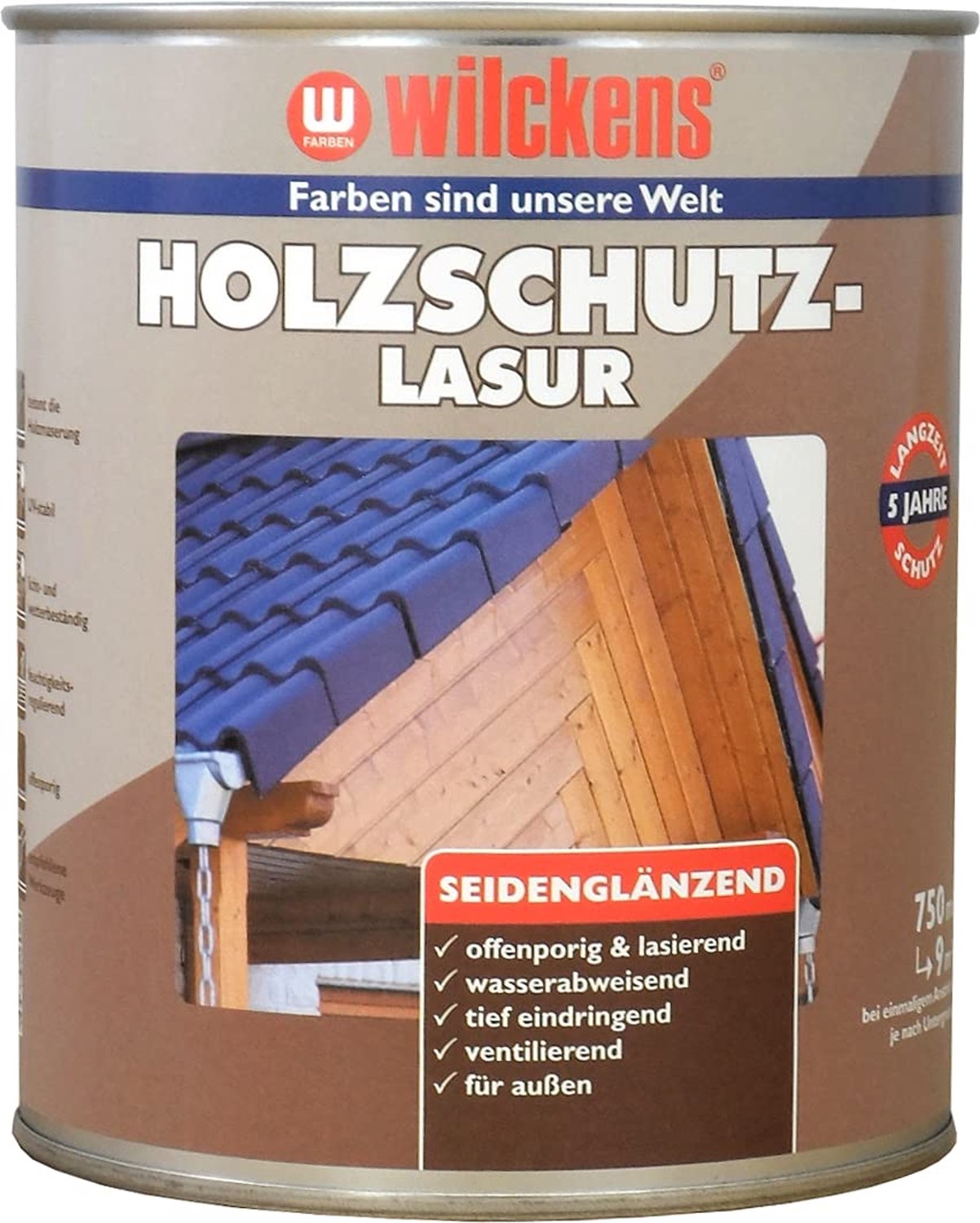 Wilckens Beits Zijdeglans Terpentine Mahonie 0,75 L