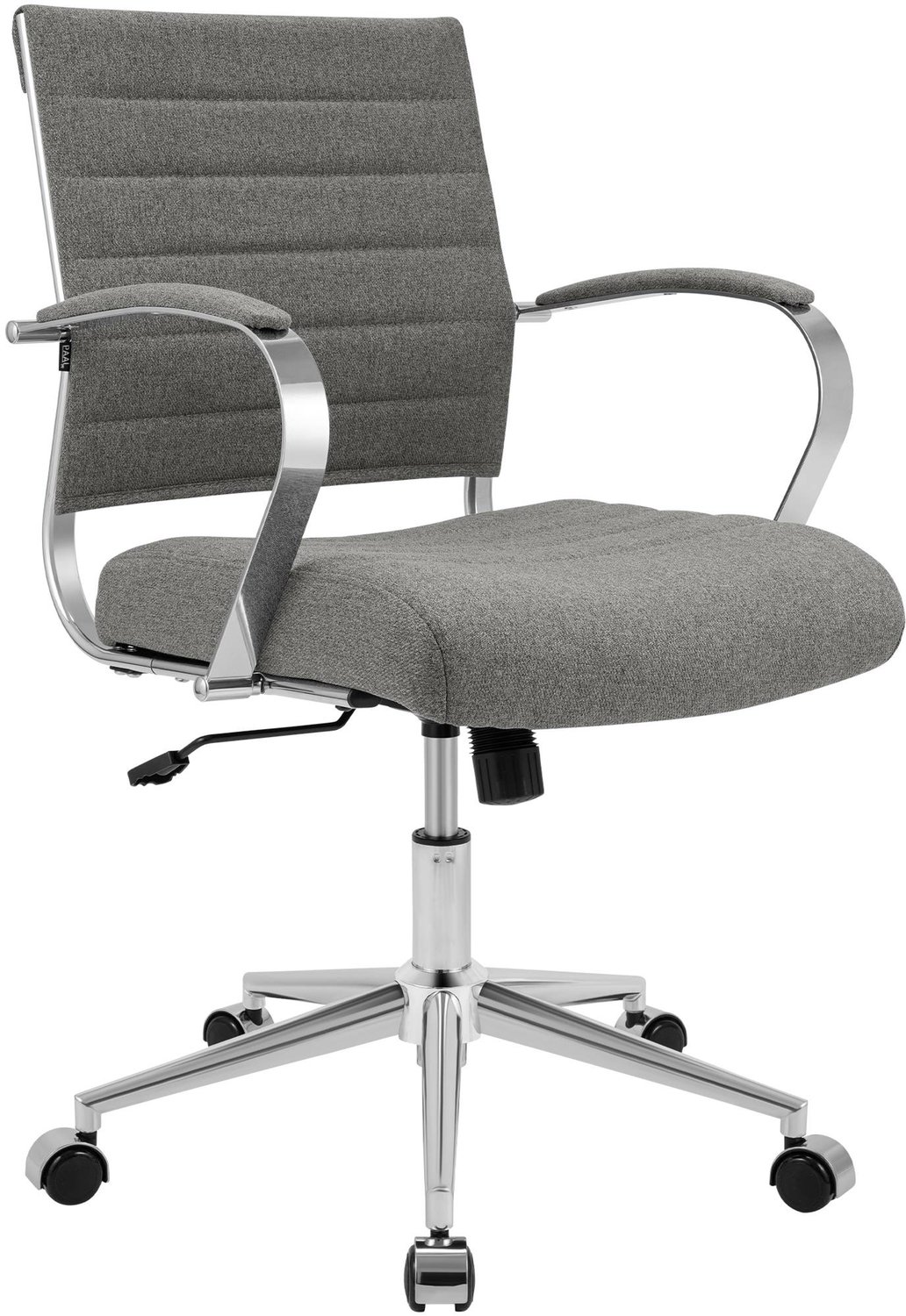 Luxe Comfort Monza 0064 bureaustoel - stof - grijs