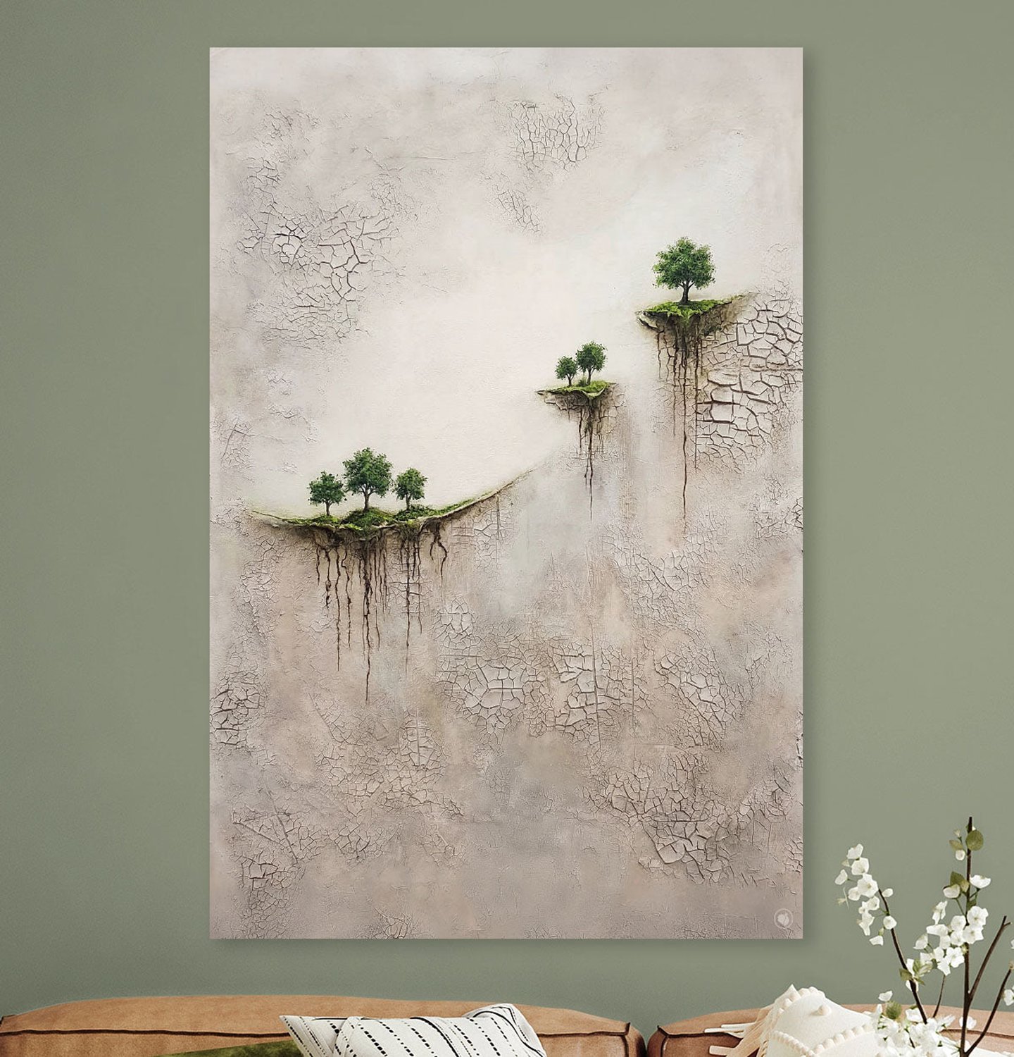 HIP ORGNL Spirit of Kodama - Wanddecoratie Landschap - 60x90 cm