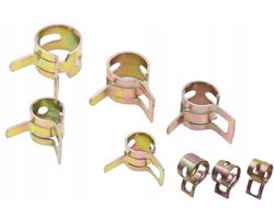 160x Metal Klembanden Set voor Slangen & Leidingen met Opbergkoffer