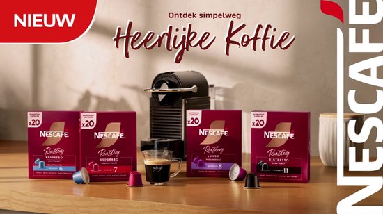 NESCAFÉ Roastery Lungo capsules - 6 doosjes x 20 koffiecups