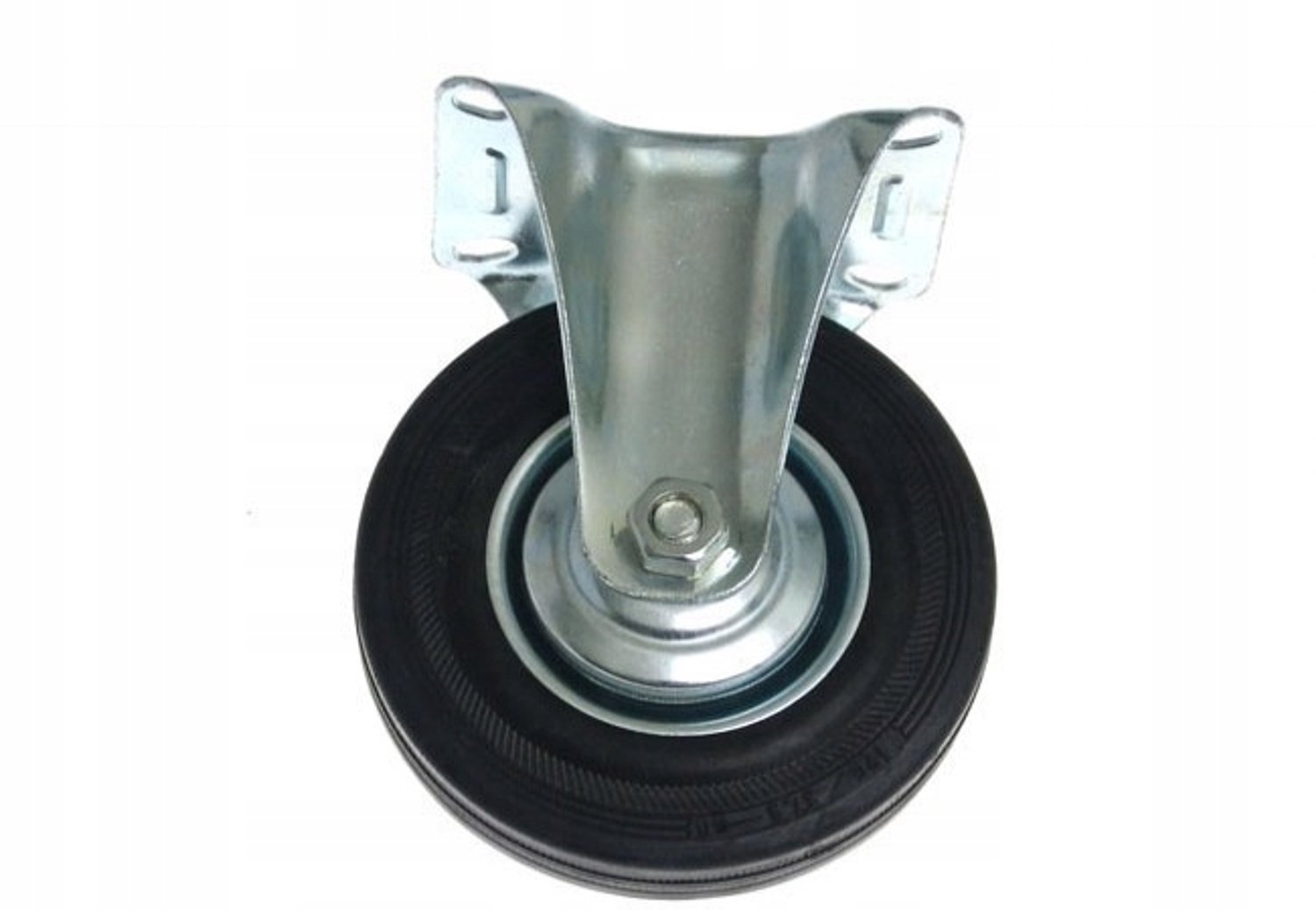 Vast Wiel CTPW-SG 160W Zwart Rubber 150kg