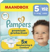 Pampers Premium Protection Maat 5 - 152 Luiers - 11kg-16kg