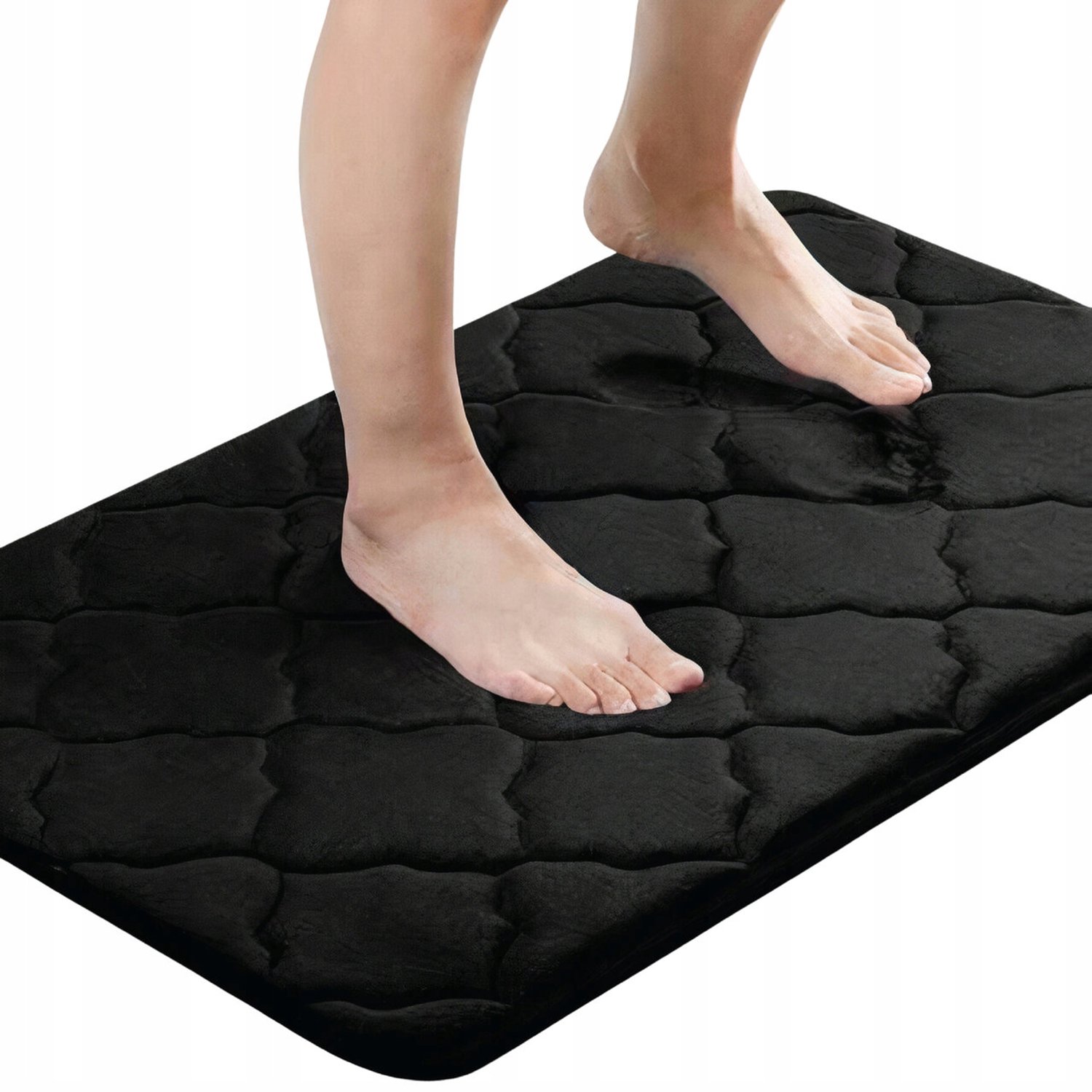 Zachte Antislip Badkamermat - Dik & Sneldrogend - 60x40cm