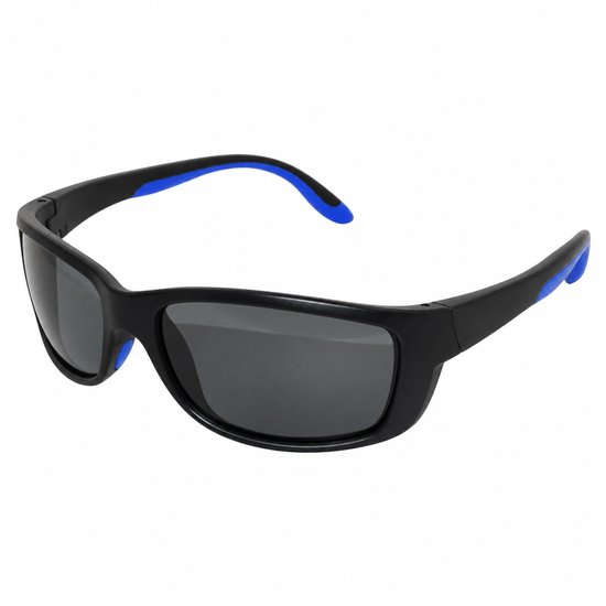 WK Premium Sportieve Zonnebril – TR90 Ultralicht Frame met Zachte Rubberen Neus- & Oorpads – Gepolariseerde UV400 Lenzen -ideale metgezel bij autorijden, fietsen of dagelijks gebruik - Mat Zwart Montuur met Smoke TAC-lenzen — afbeelding 5