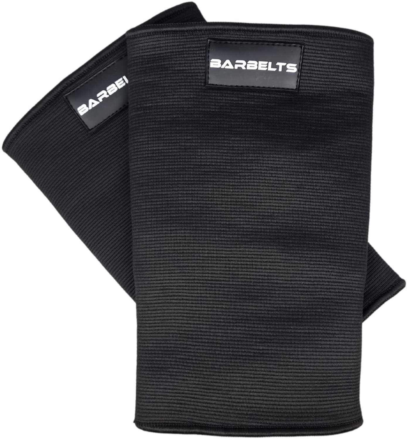 Barbelts Double Ply Knee Sleeves - Zwart - Maat XL - Kniebrace krachttraining - Per paar