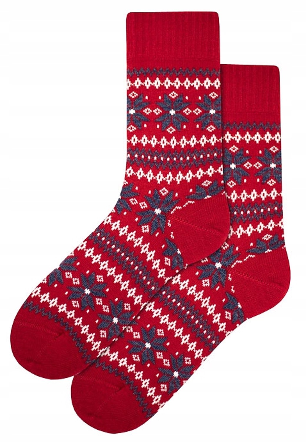 Gatta Dames Sokken Wol WZ.955 Warm & Comfortabel Rood