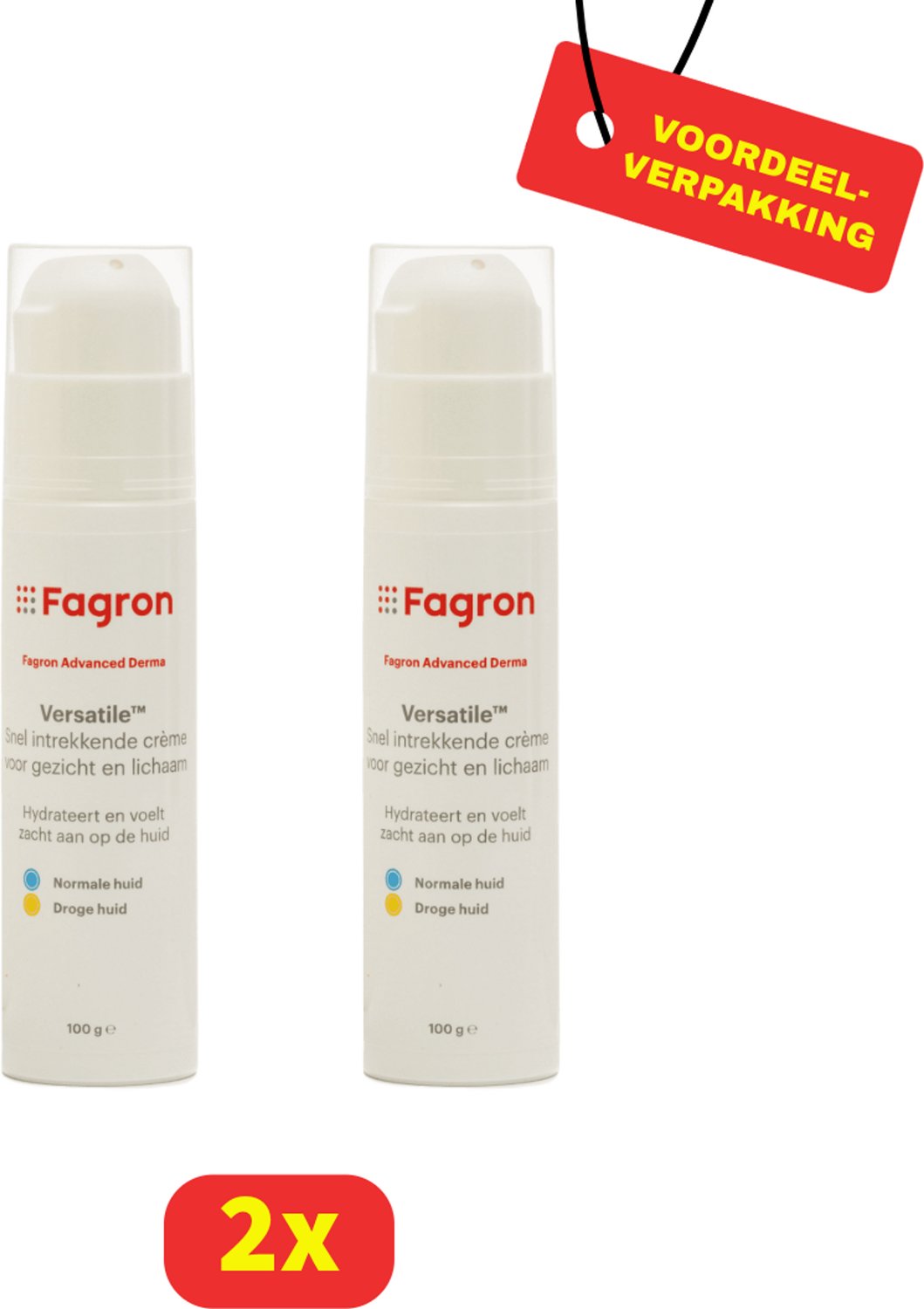 Fagron Versatile - 2 x 100g - Voordeelverpakking