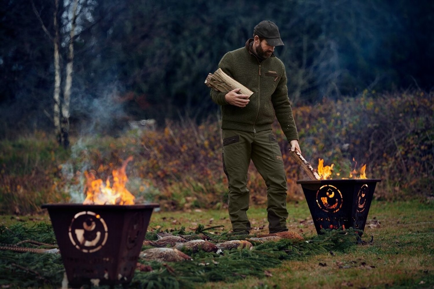 Härkila Pro Hunter Move broek outdoorbroek wwarme broek Willow Groen